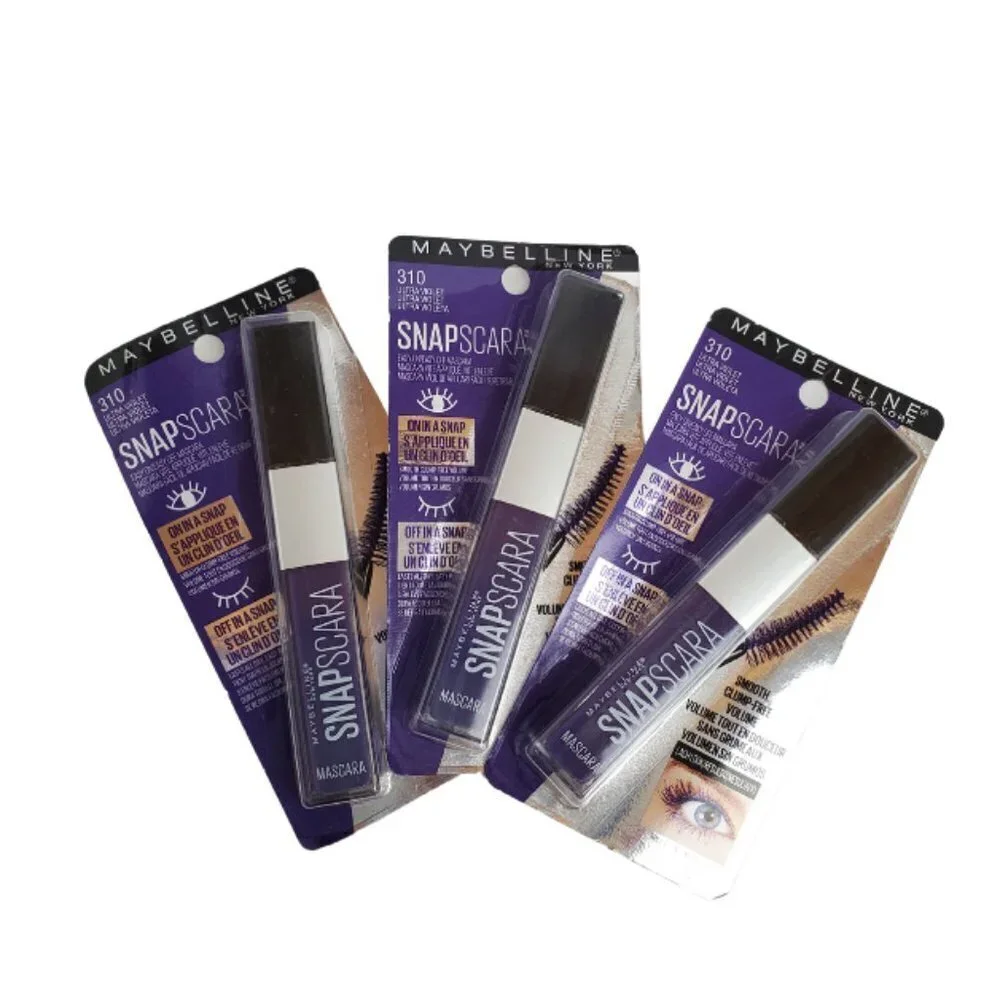 Maybelline #310 3Pk Snapscara Ultra Violet Mascara